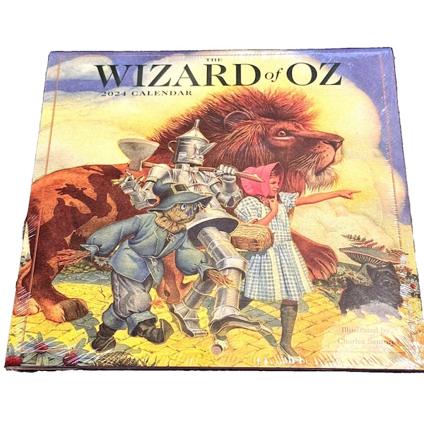 Wizard Oz Calendar Etsy
