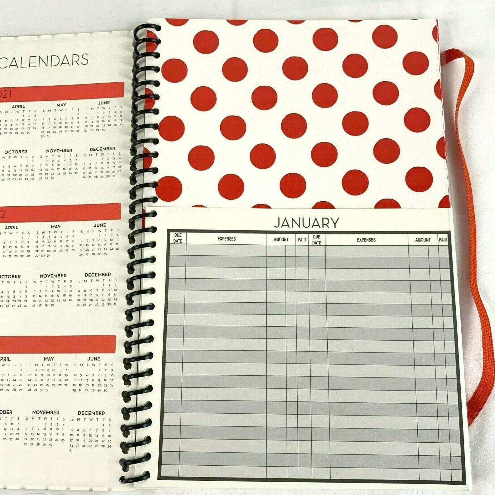 Home Finance Bill Organizer with Pockets Budget Planner Etsy