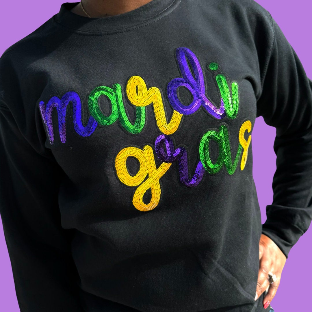 mardi gras sweater walmart