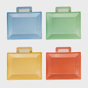 Lunchbox Shaped Paper Plate Set, 8 Count