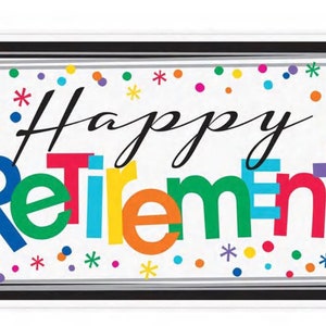 Happy Retirement Celebration Banner