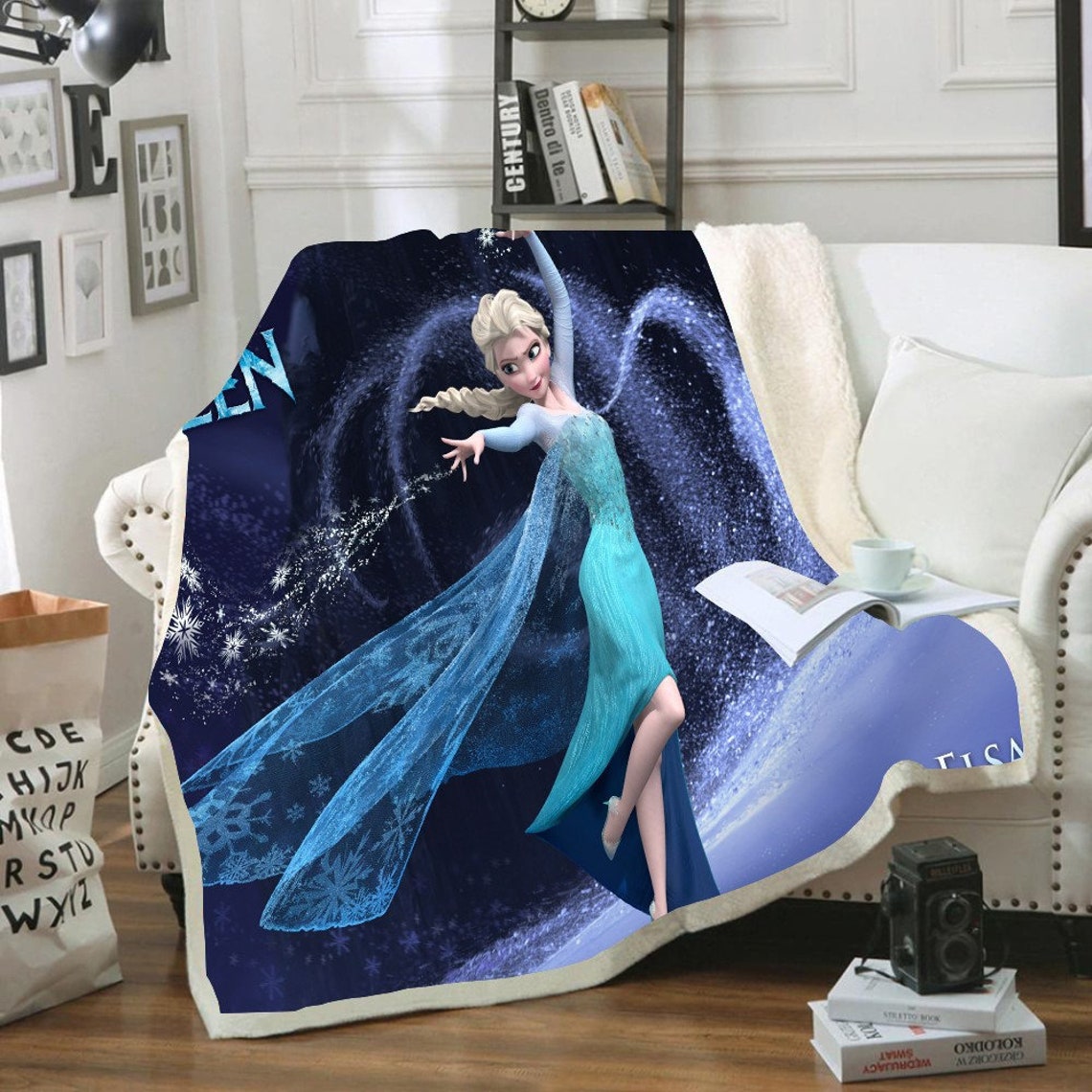 Disney Frozen Princess Olaf Blanket Plush Blanket Throw for Etsy