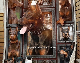 doberman blanket