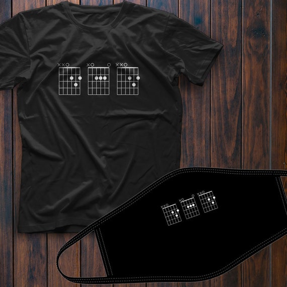 Mens Guitarist Dad Fathers Day Shirt 
