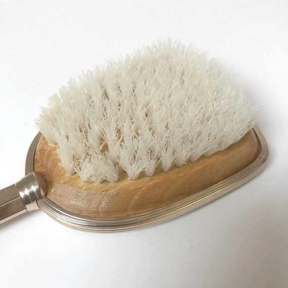 Vintage Hair Brush, Mirror and Comb Set / Floral … - image 5