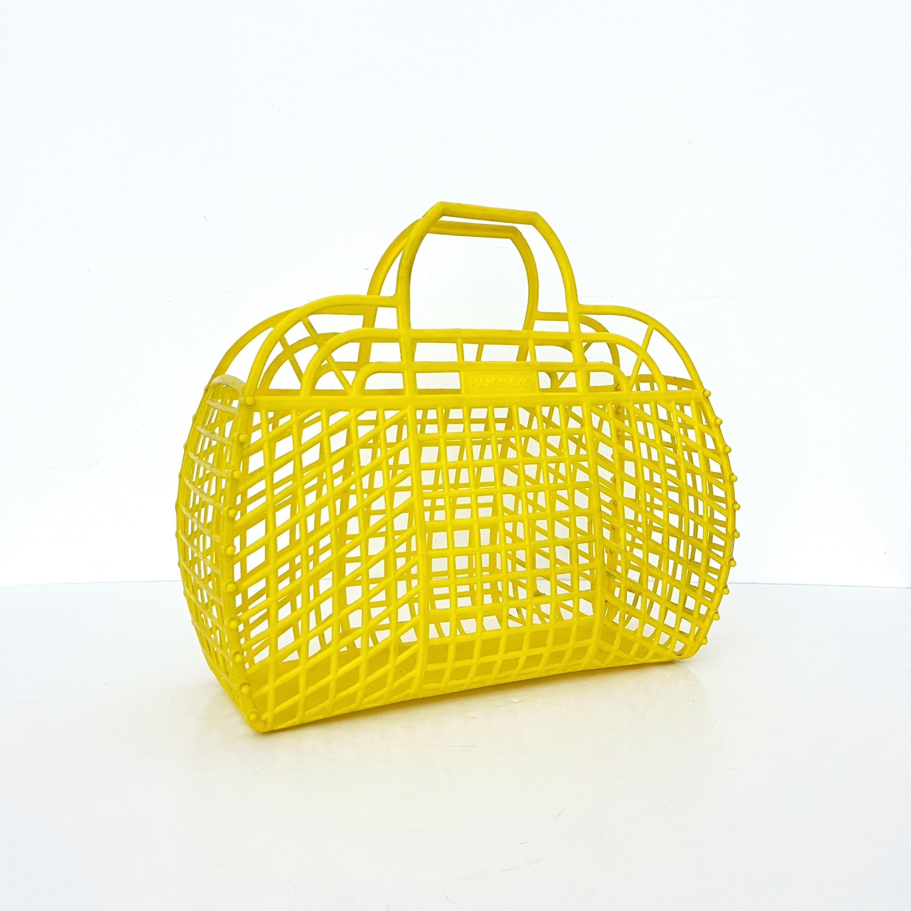 Sacs Poubelle Hefty - 22 Sacs Jaunes Lourds - Bande Détachable - Vintage USA