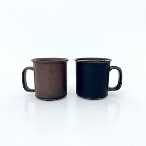 Vintage Arabia Ruska D Handle Mug / Arabia Finland / Rustic Coffee Cup / Scandinavian Tableware / Mid Century Ceramic / Made in Finland