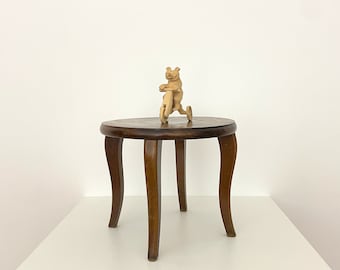 Sgabello decorativo vintage / Tavolino laterale moderno di metà secolo