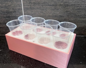 Sistema de riego automático comunitario (CSS) con bandeja de 8 ranuras y 3 oz.