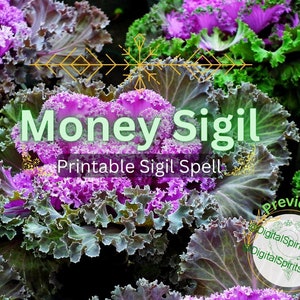 Money Sigil (Sigil spell, DIY spellwork, DIY witchcraft) Attract money
