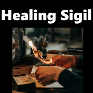 Healing Sigil  (Printable sigil spell)