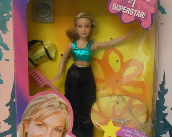 Britney Spears Baby One More Time Doll 2000 Vintage Play Along Brand New