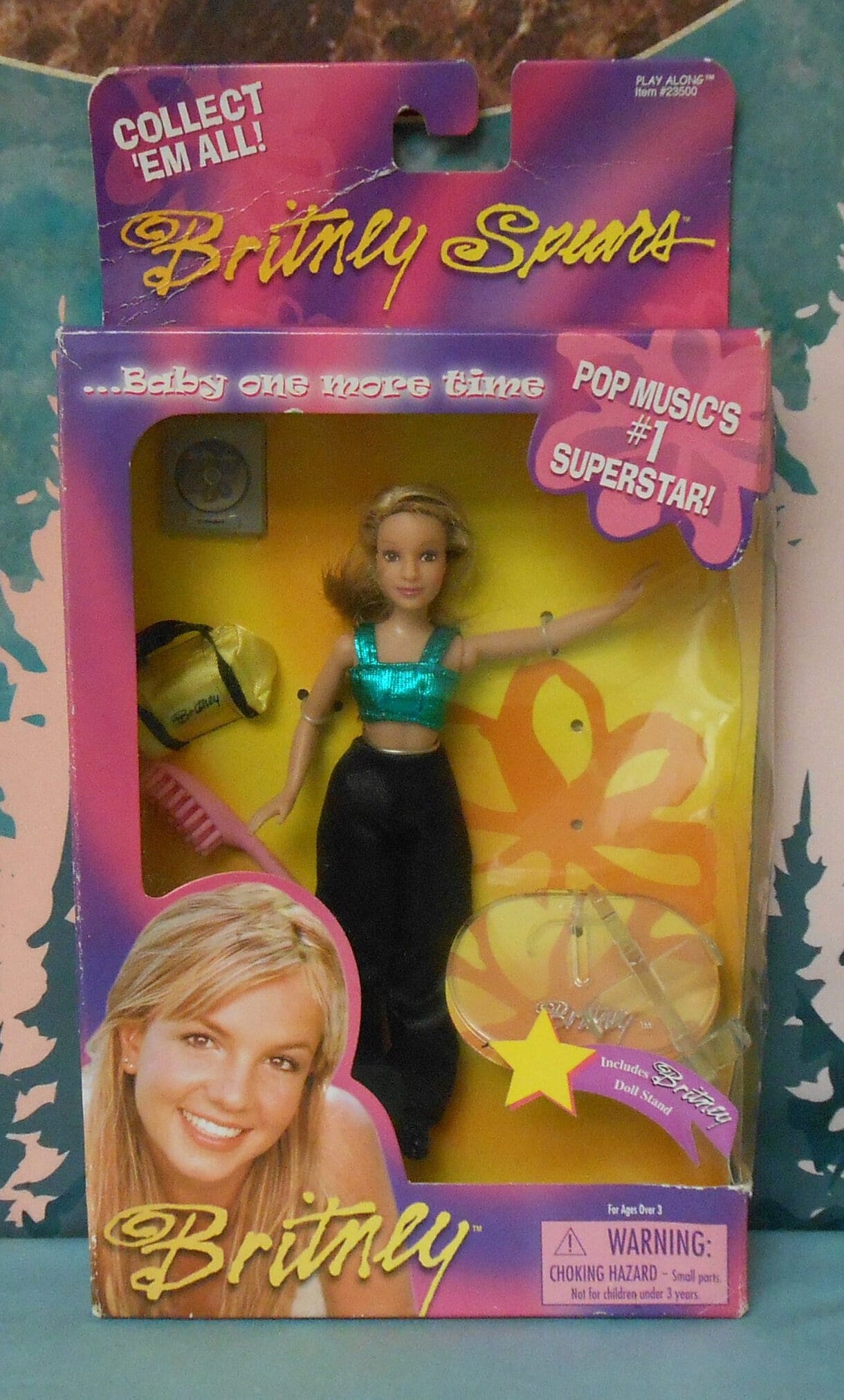 Britney Spears Baby One More Time Doll 2000 Vintage Play Along Brand New Etsy