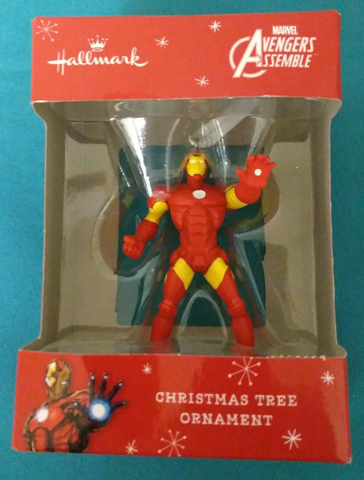 Hallmark Marvel Avengers Assemble Iron Man Christmas Tree Etsy