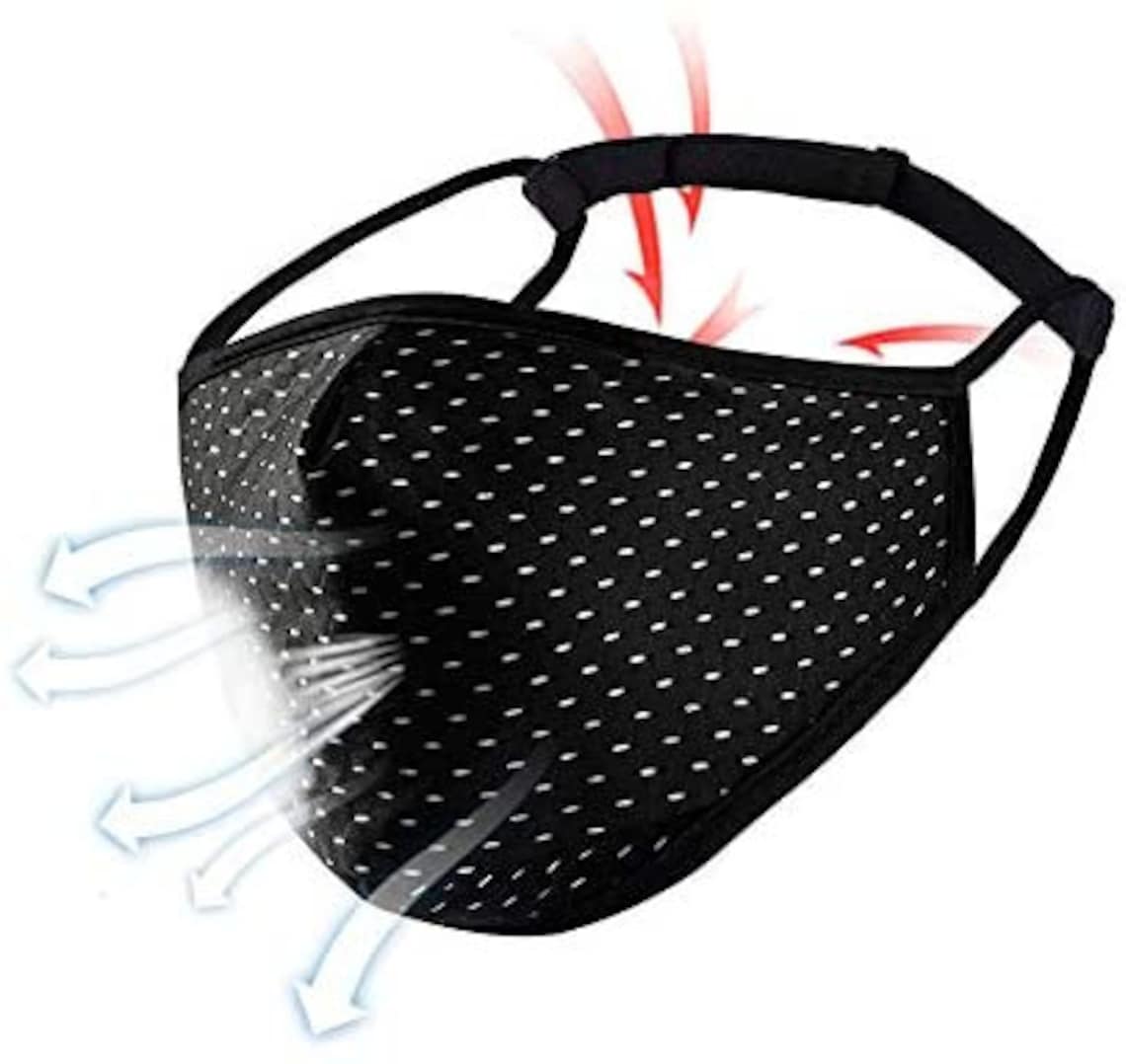 2Pcs/4Pcs/6Pcs Adjustable Sports Face Mask Reusable Etsy