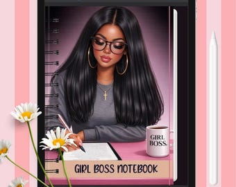 Christian Boss Woman Notebook I Productivity, and Creative Note-Taking