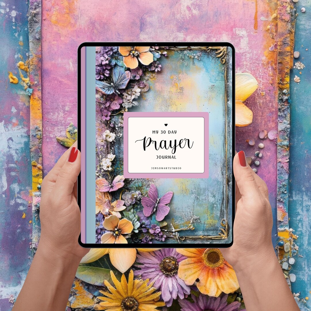 30 Day Digital Prayer Journal for Women I Digital Devotional PDF ...