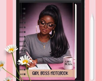 Christian Boss Woman Notebook I Goodnotes Planner (Instant Download)