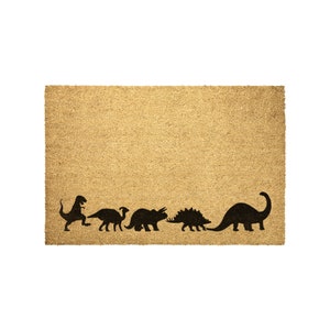 Dinosaur train outdoor mat