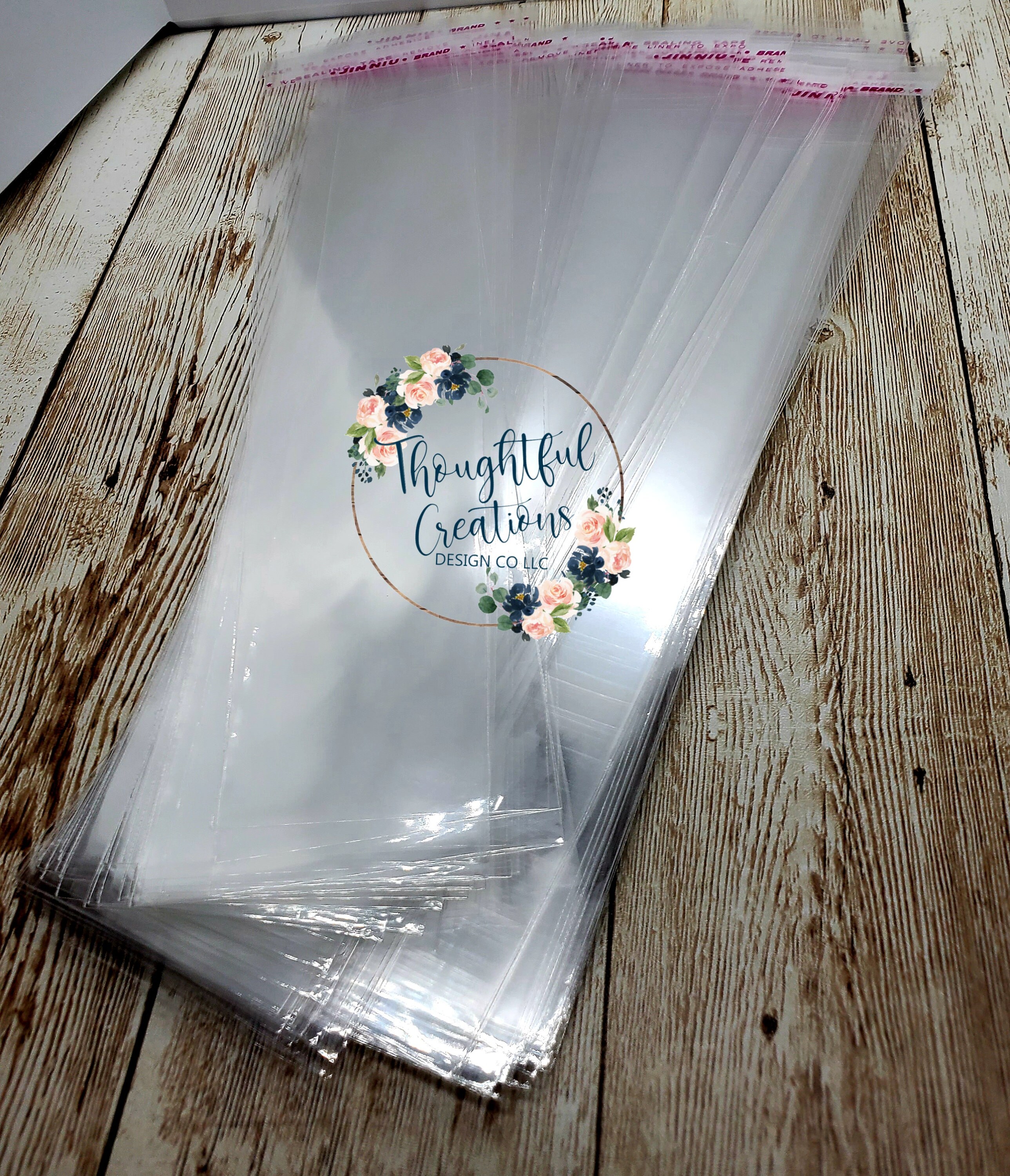 Cellophane bags. Pen bags. Pen care card bags.