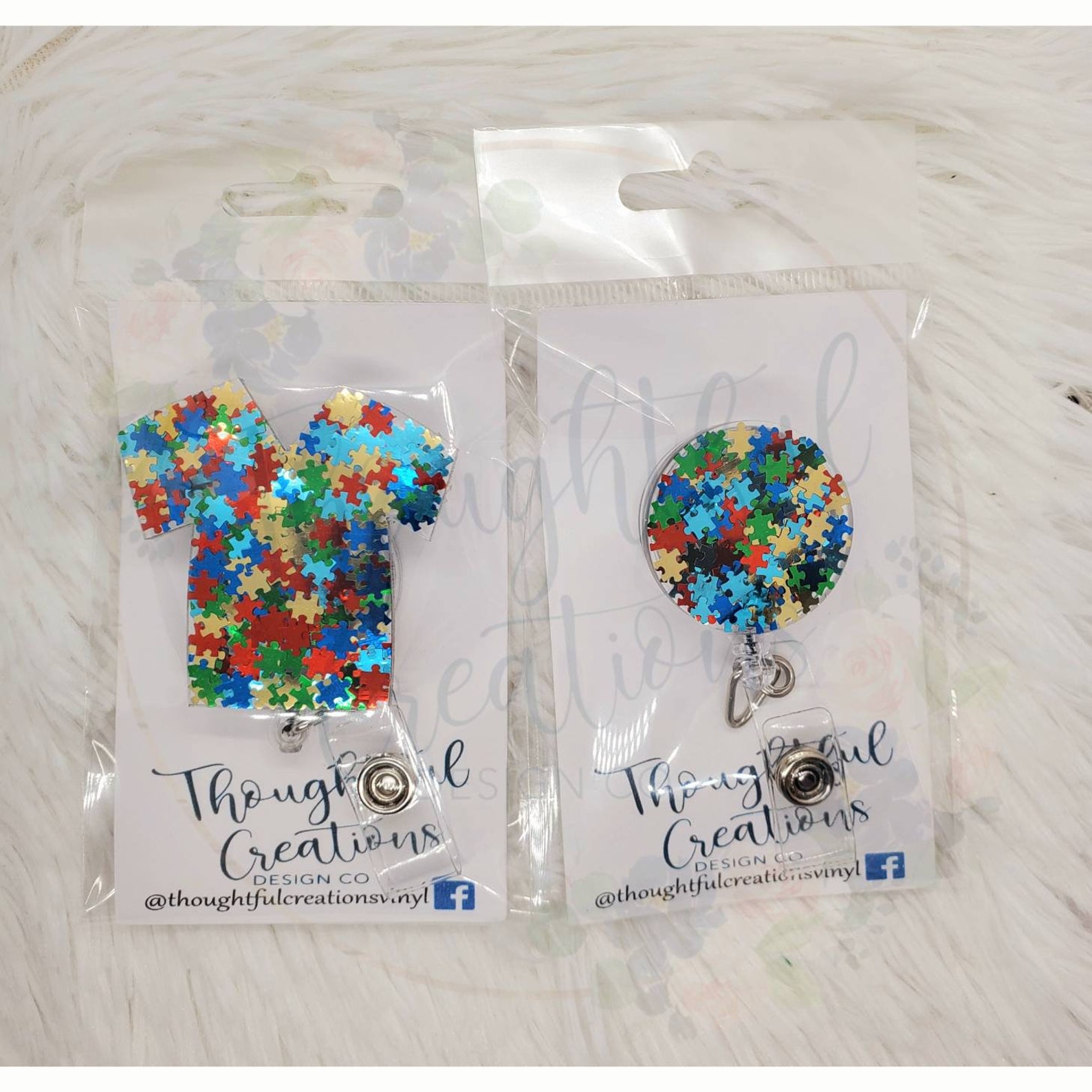 Badge reel display card. SVG digital file. badge reel Etsy