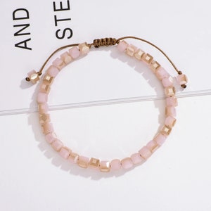 Nueva moda estilo mujer pulsera pulsera cristal pulseras de cristal pulseras regalos joyería accesorios hechos a mano wristlet baratija