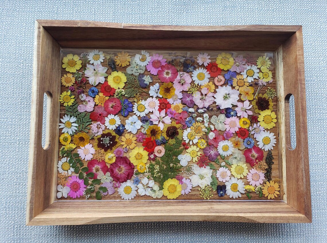 Large Flower Tray Etsy