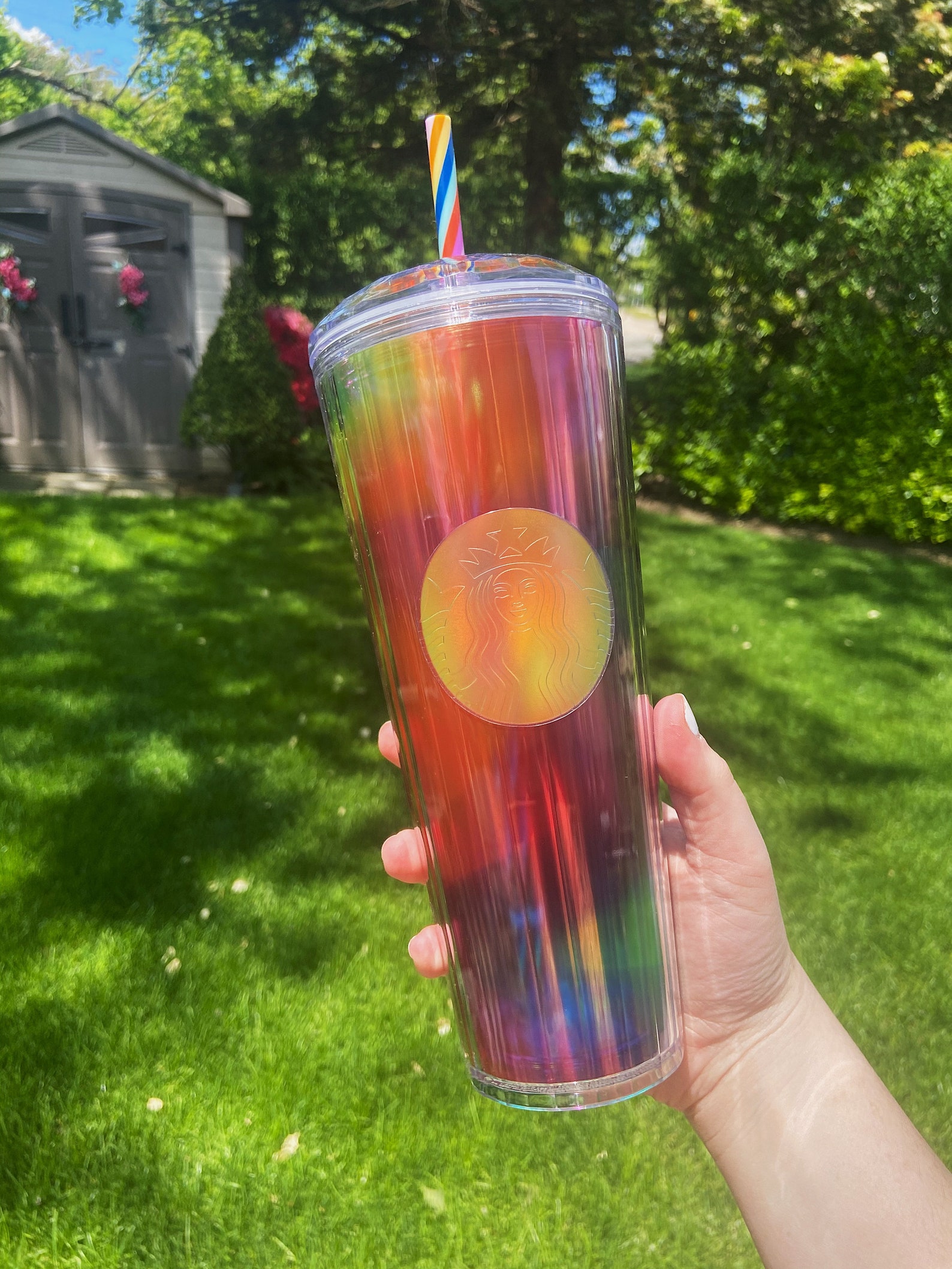 Starbucks Pride 2021 Summer Collection/ Rainbow Gradient Cup/ Etsy
