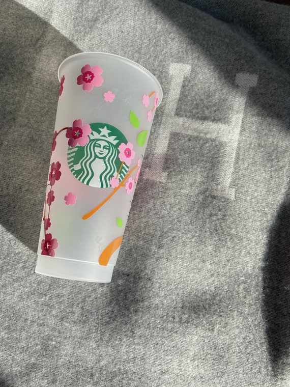 Cherry Blossom Starbucks Cup/ Spring Cup/ Flowers/ Japanese Etsy