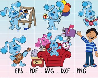Download Blue Clues Svg Etsy