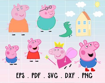 Free Free Peppa Pig Svg 902 SVG PNG EPS DXF File