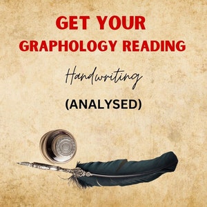 Get Your Graphology Reading | Handwriting Analysed | Complete Personality Insight