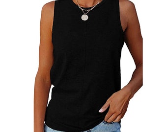 DAYPLAY Womens Tank Tops Workout Ladys Summer Sleeeveless Lace Patchwork Perspective Back Top Blouse 2019 Sale DAYPLAY Womens Tank Tops Workout Ladys Summer Sleeeveless Lace Patchwork Perspective Back Top Blouse 2019 Sale