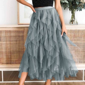 A-line Long Tulle Skirts - Etsy