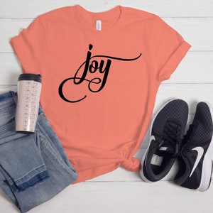 JOY unisex T-shirt, Religious Shirt ,Faith,  Disciple, Grace, Top for believer,Gift for Dad, Father's day Gift,