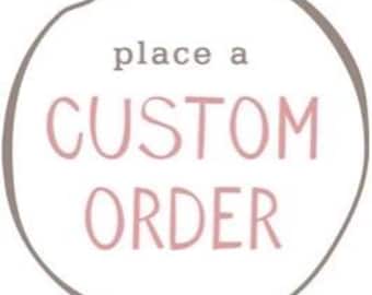 Ordine personalizzato - SOLO abbigliamento