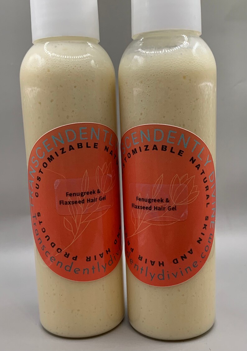 Fenugreek & Flaxseed Hair Gel Etsy UK