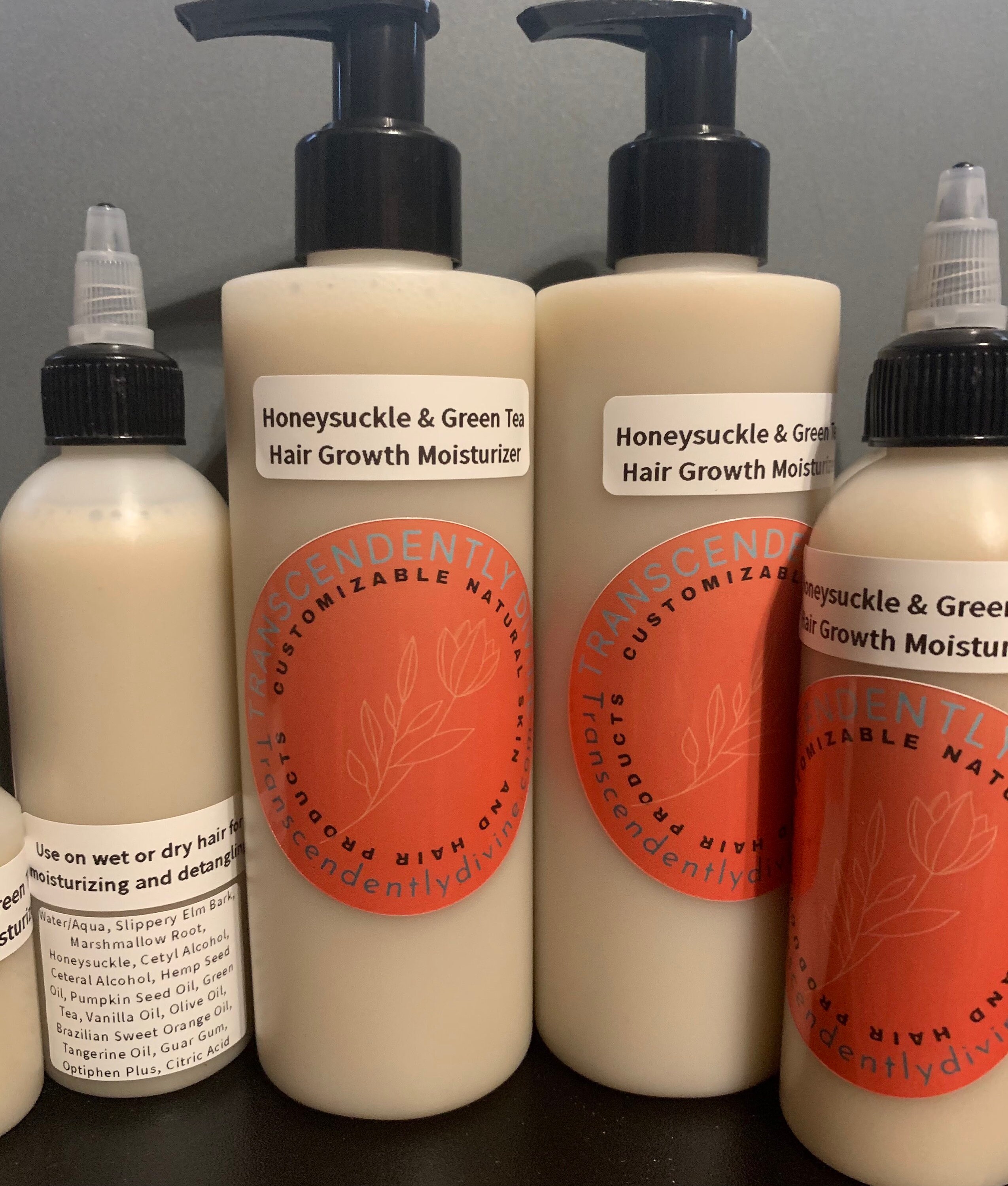 Honeysuckle & Green Tea Hair Growth Moisturizer - Etsy