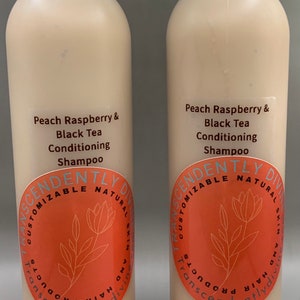 Peach, Raspberry, & Black Tea Conditioning Shampoo