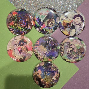 Splatoon buttons LARGE