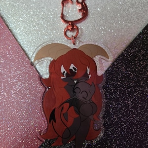 The binding of isaac Lilith keychain (3.5 inch)