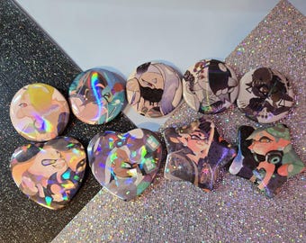 Splatoon Knöpfe SMALL-MEDIUM