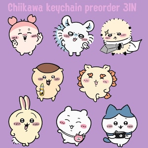 Chiikawa 3 inch Keychain ¡PREORDER!