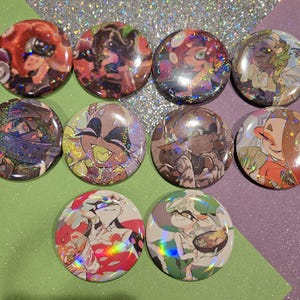 Splatoon buttons MEDIUM