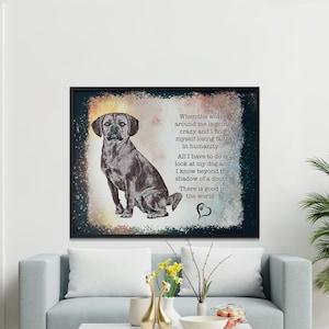 Schöne Puggle Herunterladbare Wandkunst für den Vatertag