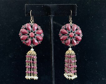 Pendientes de estilo indio Jhumka