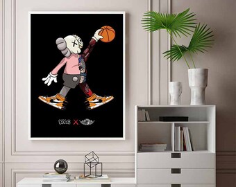 kaws basketball