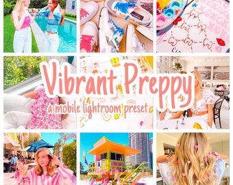 Vibrant Preppy Mobile Lightroom Preset