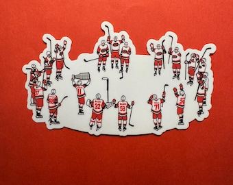 Carolina Hurricanes Storm Surge Aufkleber -- WÄHLE DEIN DESIGN!