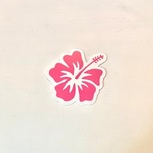 Hibiscus Flower Sticker